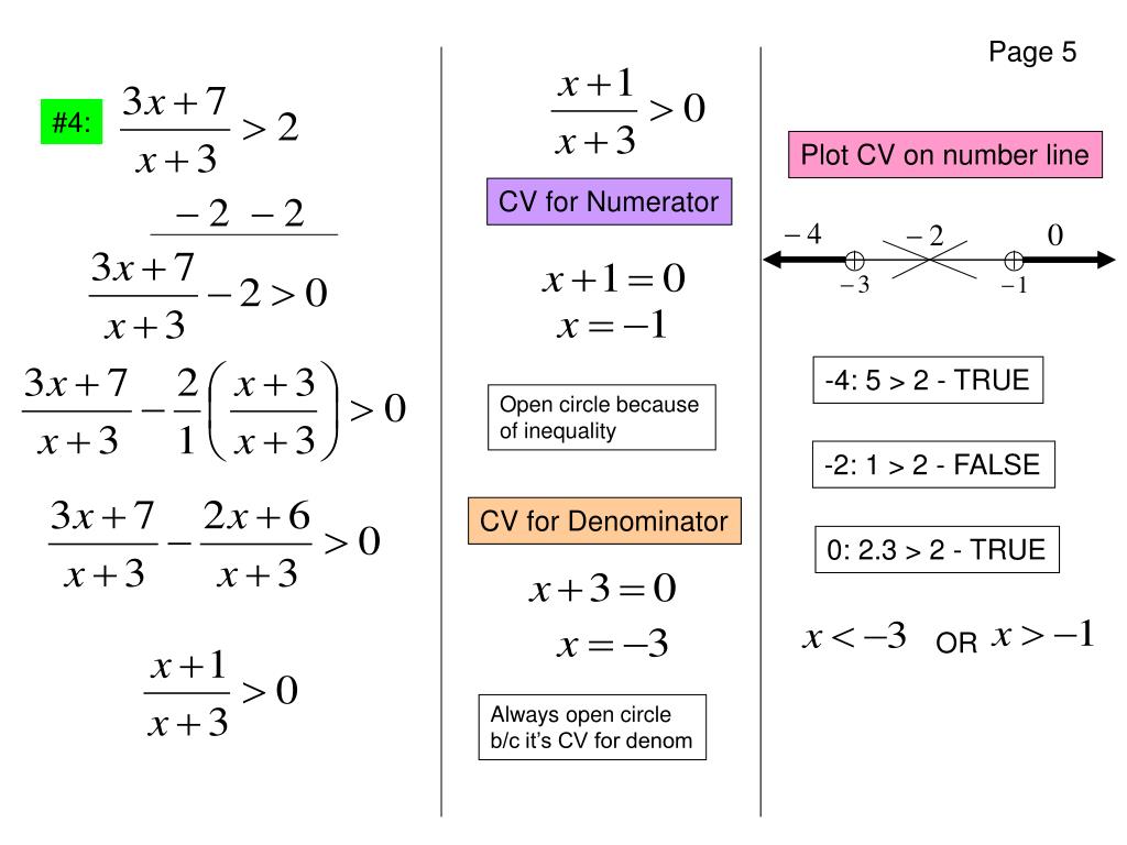 Ppt Rational Inequalities Powerpoint Presentation Free Download Id